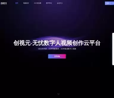 创视元数字人-开启智能数字新体验