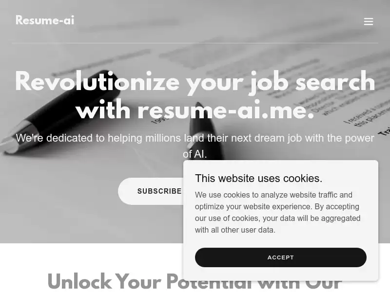 resume-ai : AI简历评审，助你脱颖而出