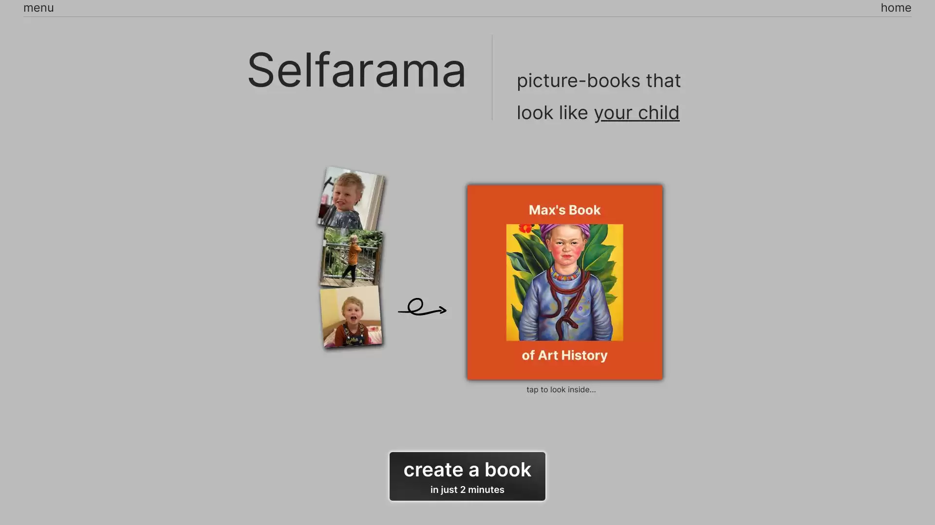 Selfarama Books : 个性化图片书