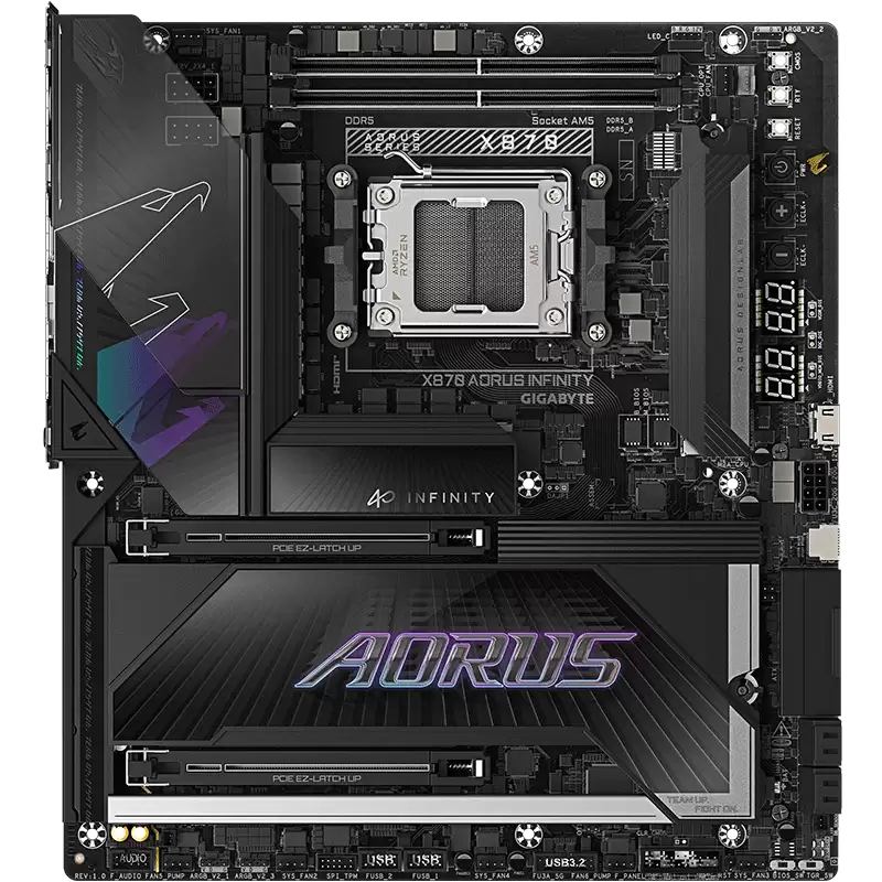 技嘉 40 周年限定 AORUS INFINITY 板卡开启预售:主板 5999 元,显卡 6899 元起
