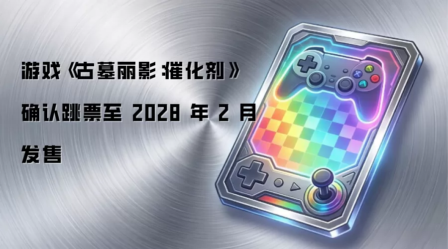 游戏《古墓丽影：催化剂》确认跳票至 2028 年 2 月发售