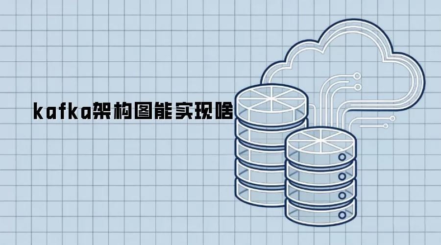 kafka架构图能实现啥