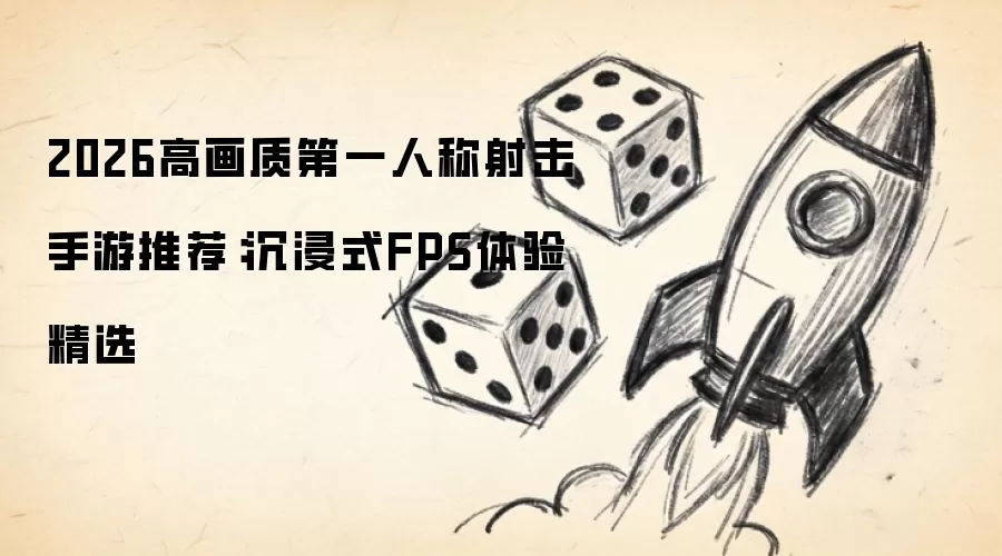 2026高画质第一人称射击手游推荐:沉浸式FPS体验精选