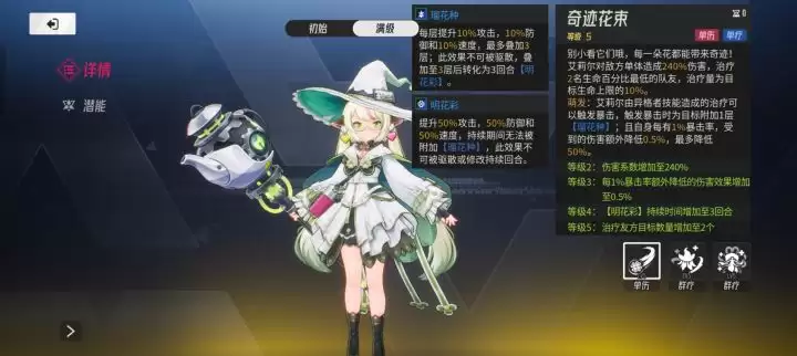 伊瑟艾莉尔养成推荐