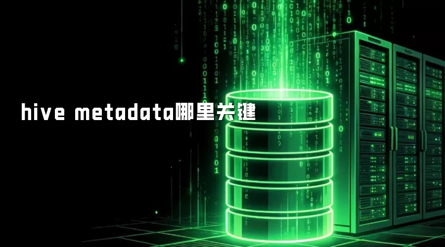 hive metadata哪里关键