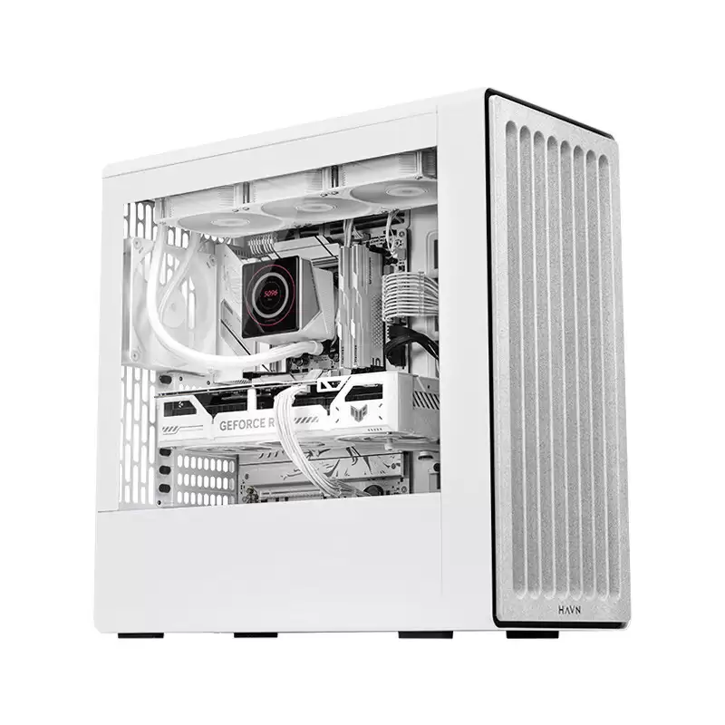 HA VN 推出 HA VN BF360 Flow 风道散热机箱:标配双 180mm 风扇,黑白双色均 1499 元