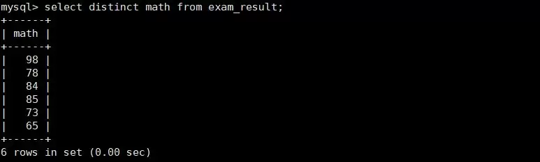 MySQL数据库原理与实践指南之基本查询