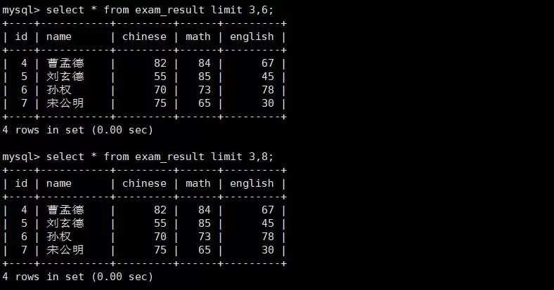 MySQL数据库原理与实践指南之基本查询