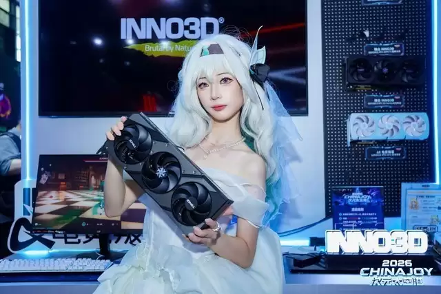 ChinaJoy 2026映众持续火热 雪域冰龙领衔RTX 50系列显卡打造AI游戏体验盛宴