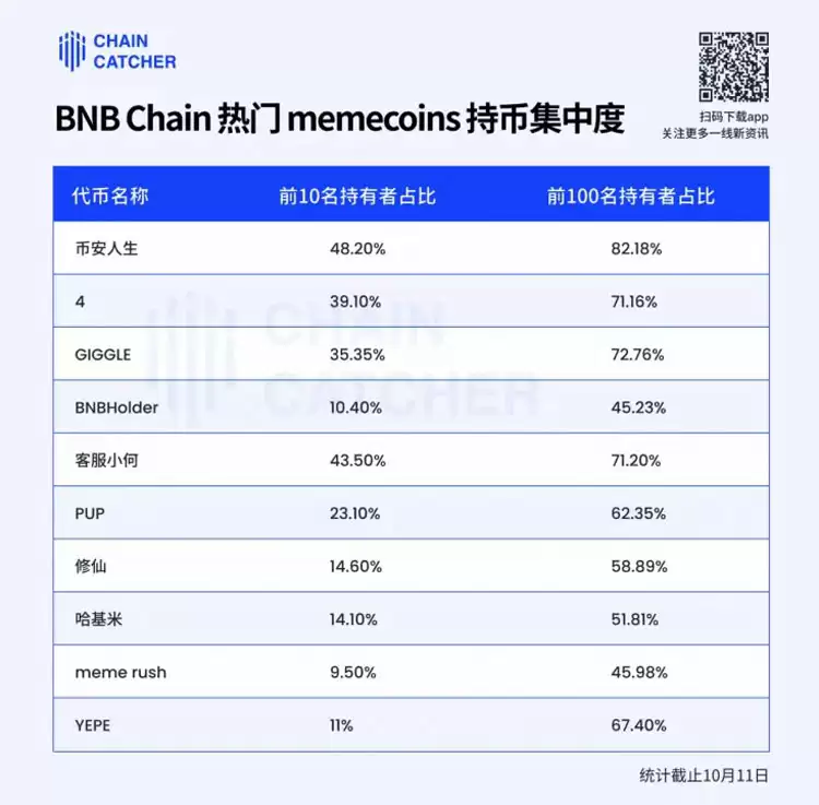 Memecoin 筹码分布与大户持仓分析