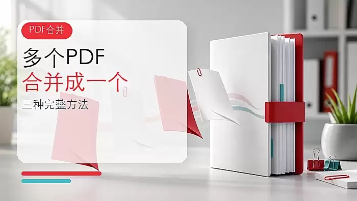多个PDF文件怎么合并成一个?三种完整方法