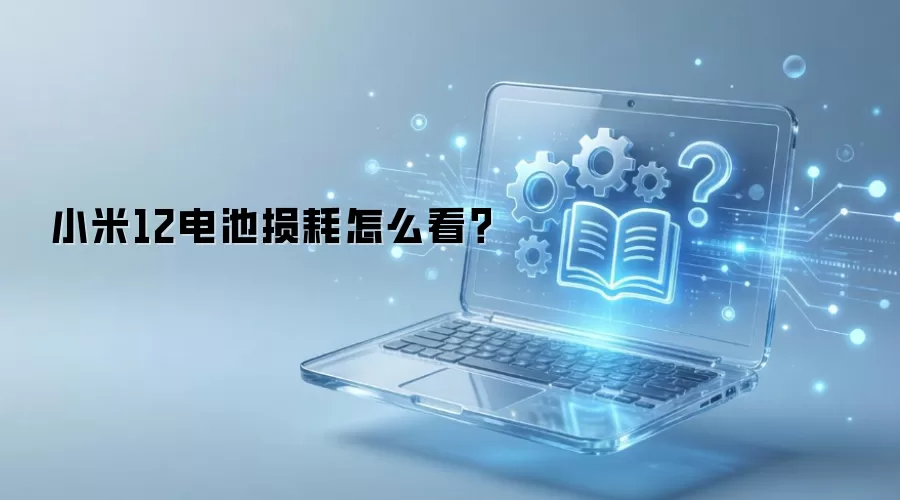 小米12电池损耗怎么看？