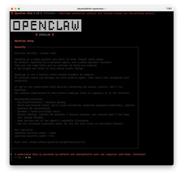 2026 OpenClaw 安装教程:官方推荐 Kimi 安装配置流程