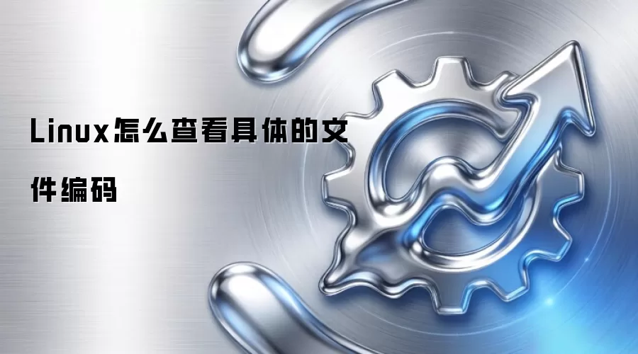 Linux怎么查看具体的文件编码