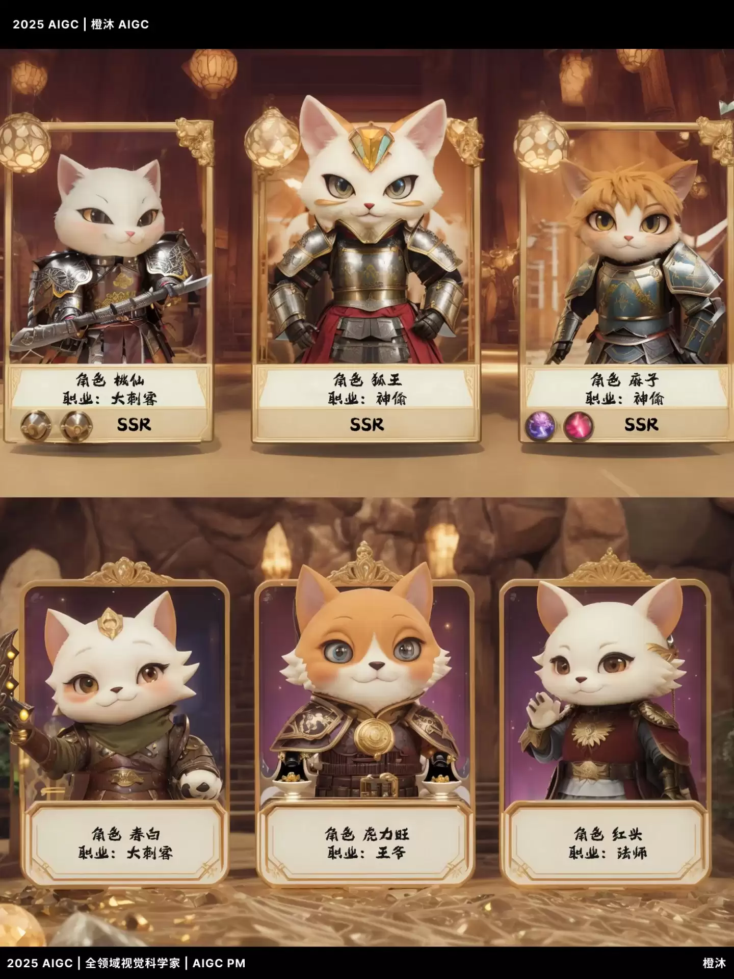 重新定义效率！5小时解锁《猫战志》50+角色卡牌UI系统