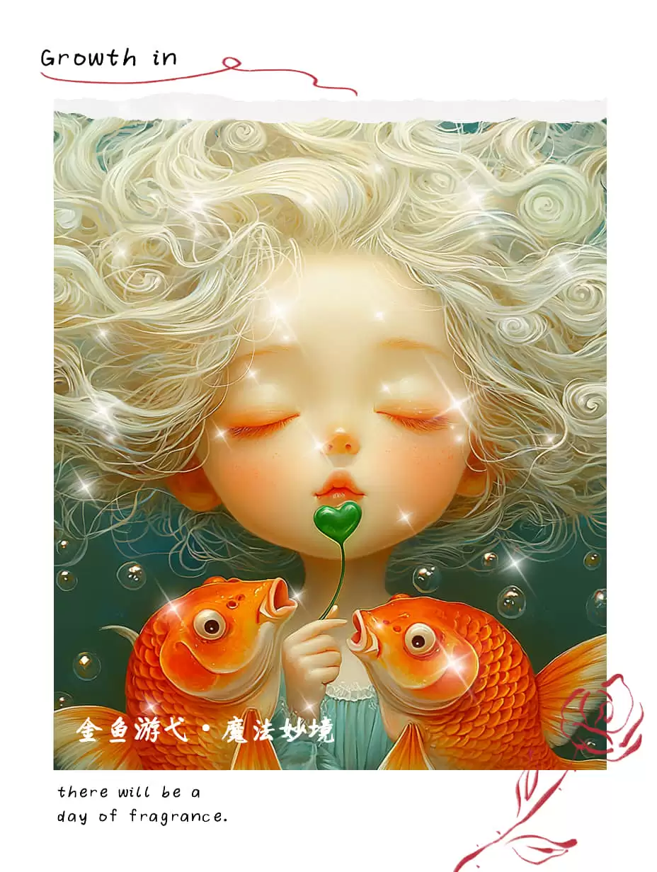 一键生成 9 张童话绘本风素材，提示词大公开！