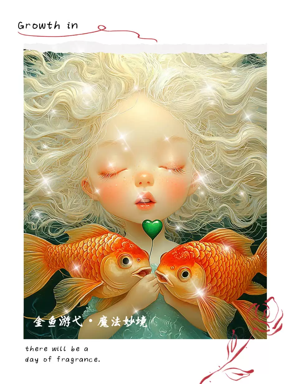 一键生成 9 张童话绘本风素材，提示词大公开！
