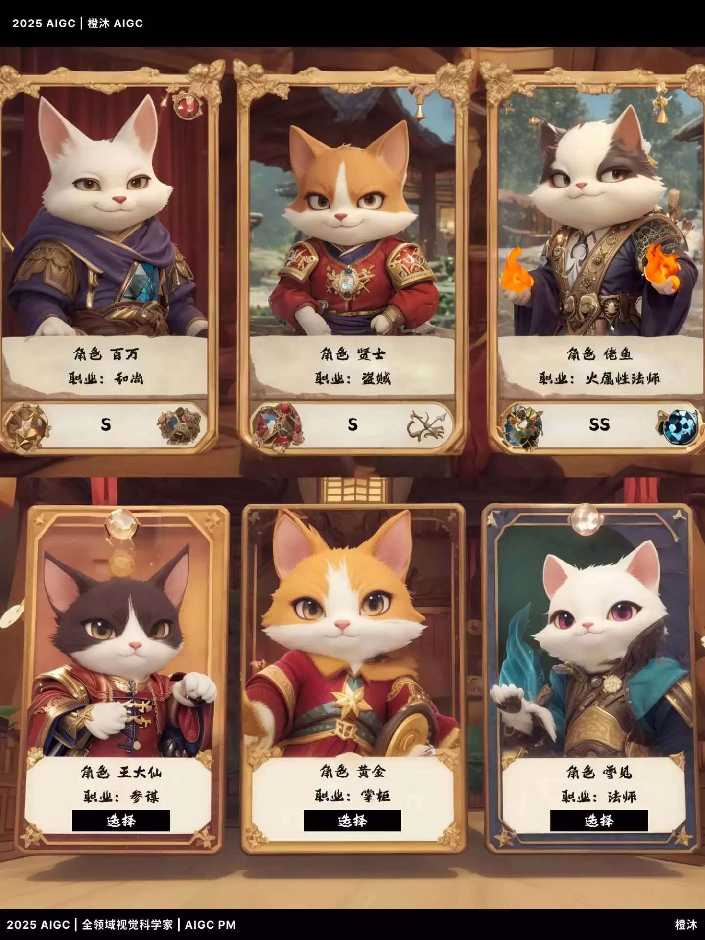 重新定义效率！5小时解锁《猫战志》50+角色卡牌UI系统