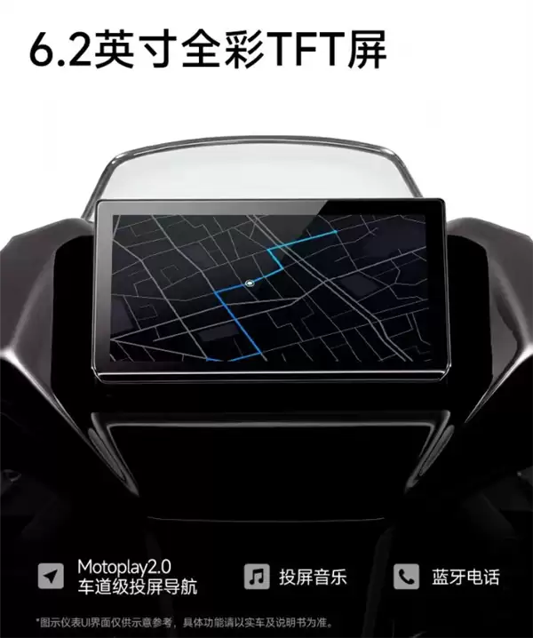 极核AE6系列6.2英寸TFT全彩仪表与智能化功能展示