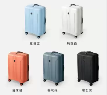 20英寸维丽杰爱丁堡登机箱侧面特写,展示其轻盈质感