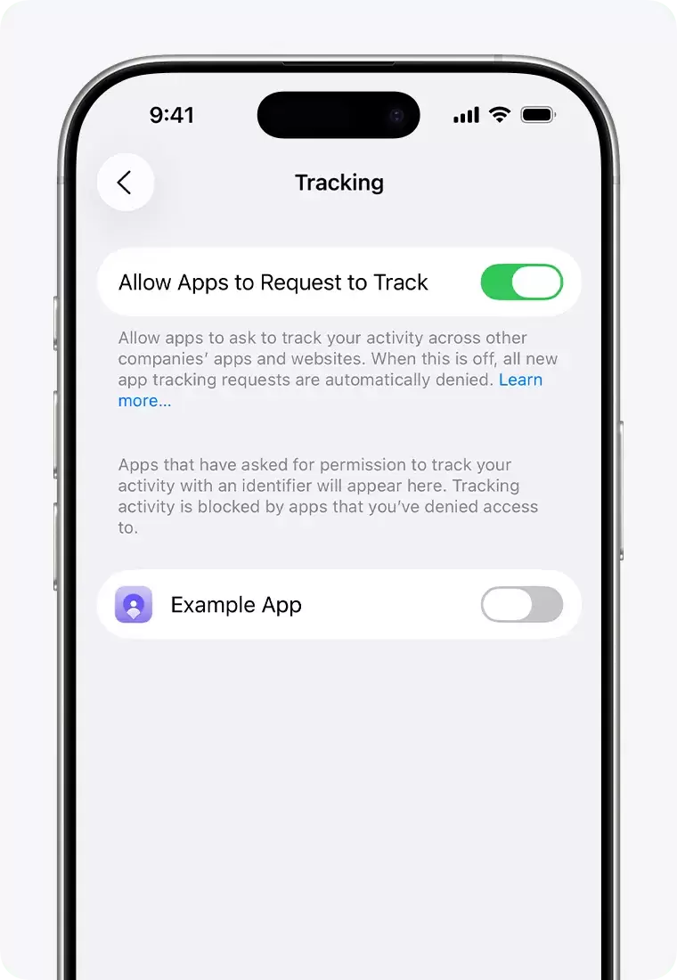 App隐私报告网络活动界面